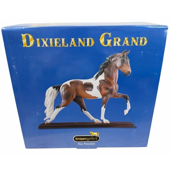 NIB 2005 Dixieland Grand Breyer Gallery #8146 Fine Porcelain Horse NEW w/ COA